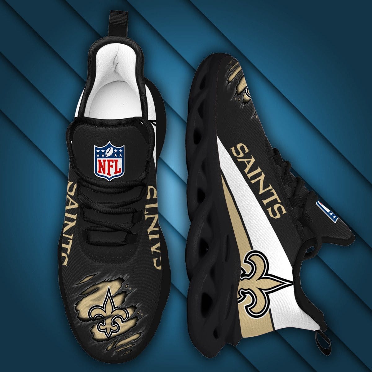 New Orleans Saints Yezy Running Sneakers 911