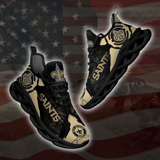 New Orleans Saints Yezy Running Sneakers SPD25