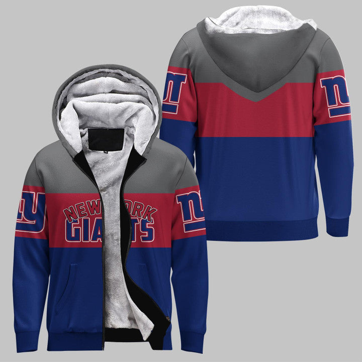 New York Giants Extreme Fleece 3D Hoodie