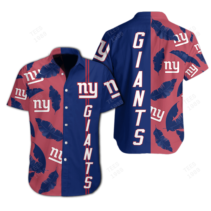 New York Giants Hawaii Shirt & Shorts BG61