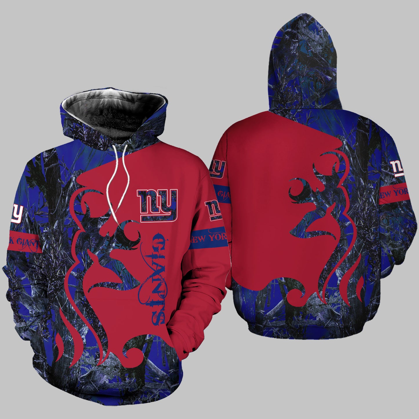 New York Giants Leggings And Hoodie BG52