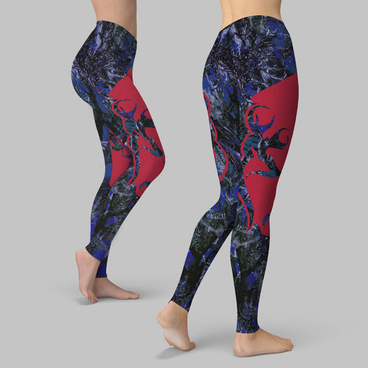 New York Giants Leggings And Hoodie BG52
