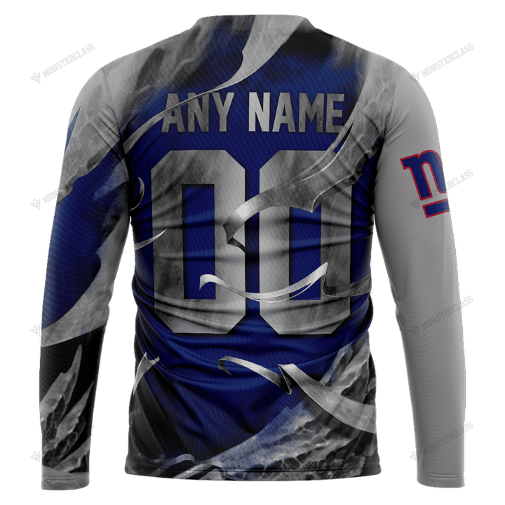 New York Giants Limited Edition All Over Print Hoodie Sweatshirt Zip Hoodie T shirt Unisex 875