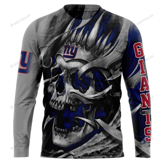 New York Giants Limited Edition All Over Print Hoodie Sweatshirt Zip Hoodie T shirt Unisex 875