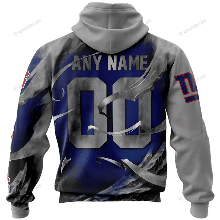 New York Giants Limited Edition All Over Print Hoodie Sweatshirt Zip Hoodie T shirt Unisex 875