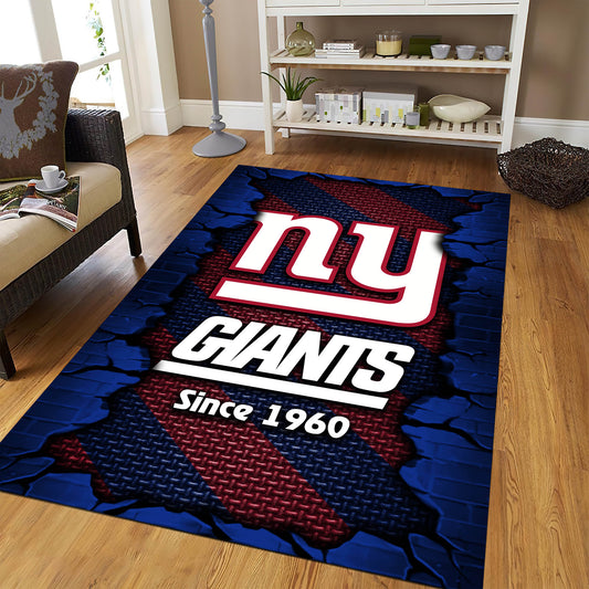 New York Giants Rectangle Rug BGRERUG145
