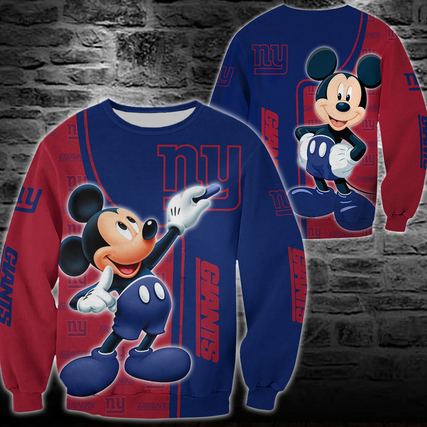 New York Giants Mickey All Over Printed 118