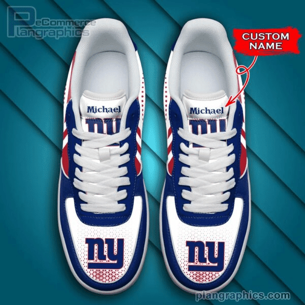 New York Giants NFL Personalized Air Force 1 Shoes