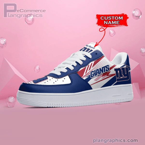 New York Giants NFL Personalized Air Force 1 Shoes