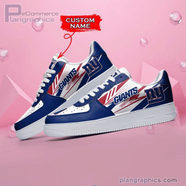New York Giants NFL Personalized Air Force 1 Shoes