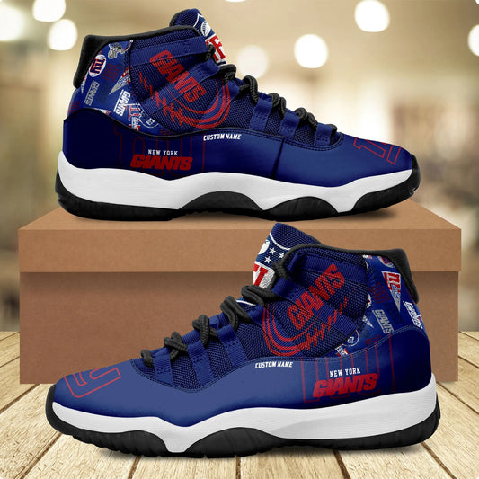 New York Giants Personalized AJD11 Sneakers BG207