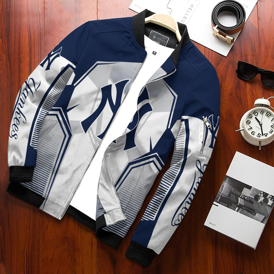 New York Giants Personalized Bomber Jacket BG656