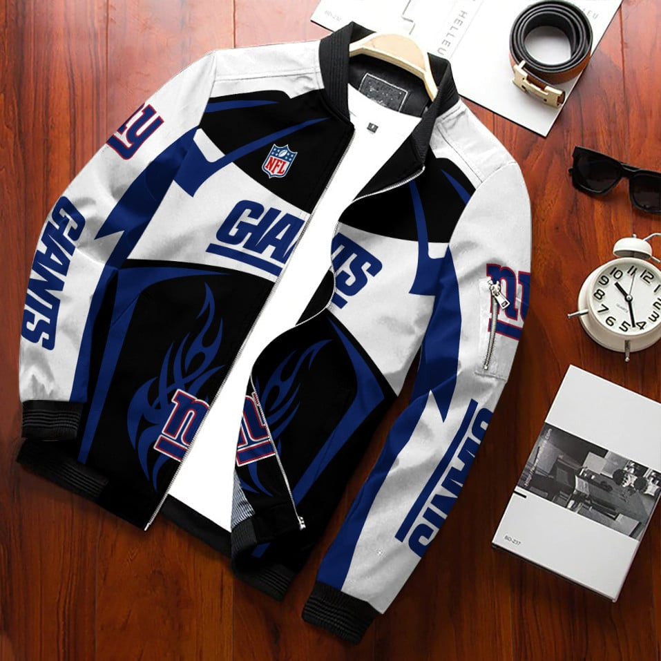 New York Giants Personalized Bomber Jacket BG666