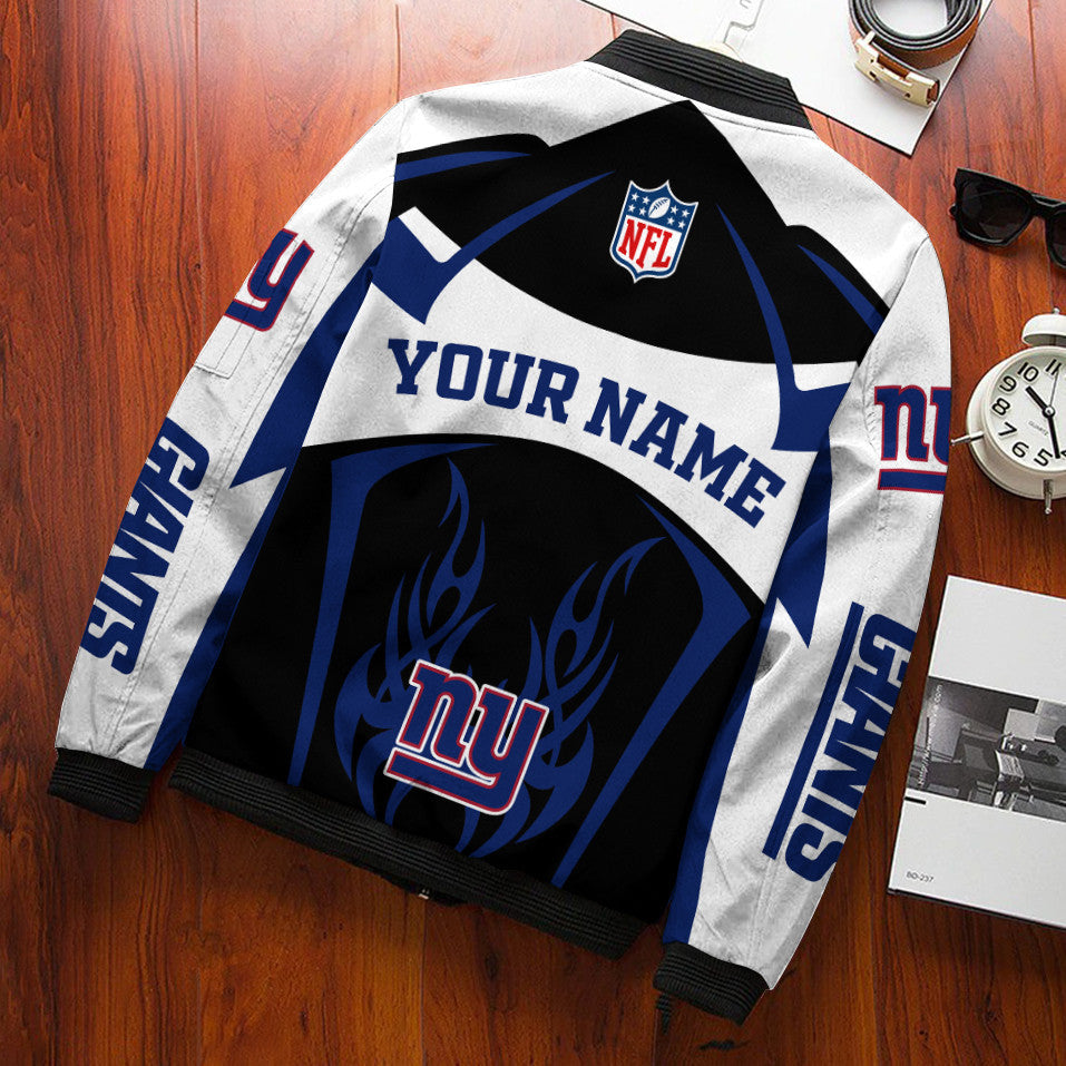 New York Giants Personalized Bomber Jacket BG666