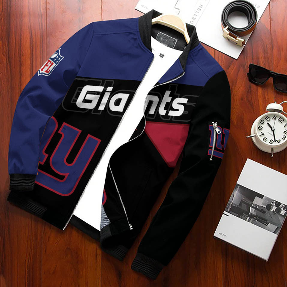 New York Giants Personalized Bomber Jacket BG688