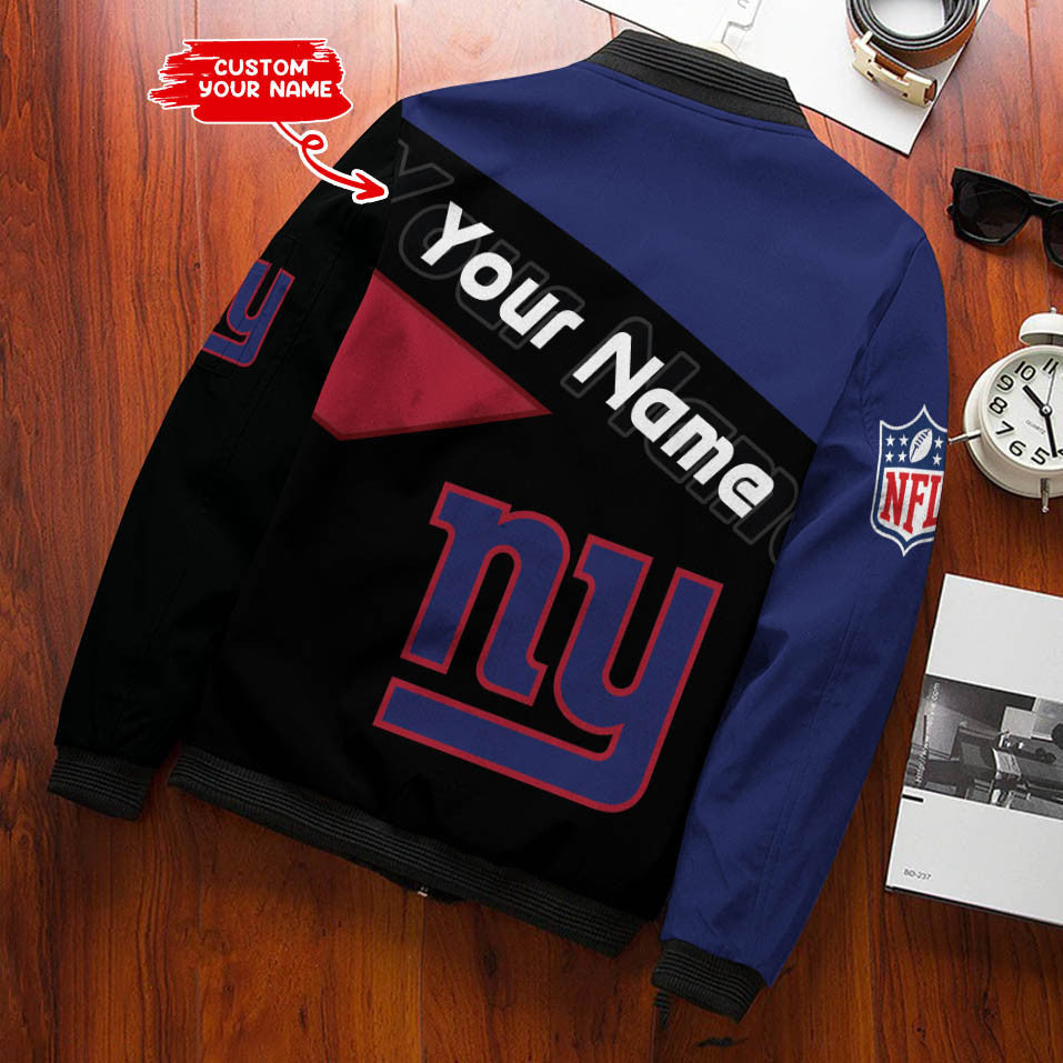 New York Giants Personalized Bomber Jacket BG688