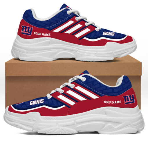New York Giants Personalized Chunky Sneakers 13