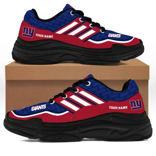 New York Giants Personalized Chunky Sneakers 13