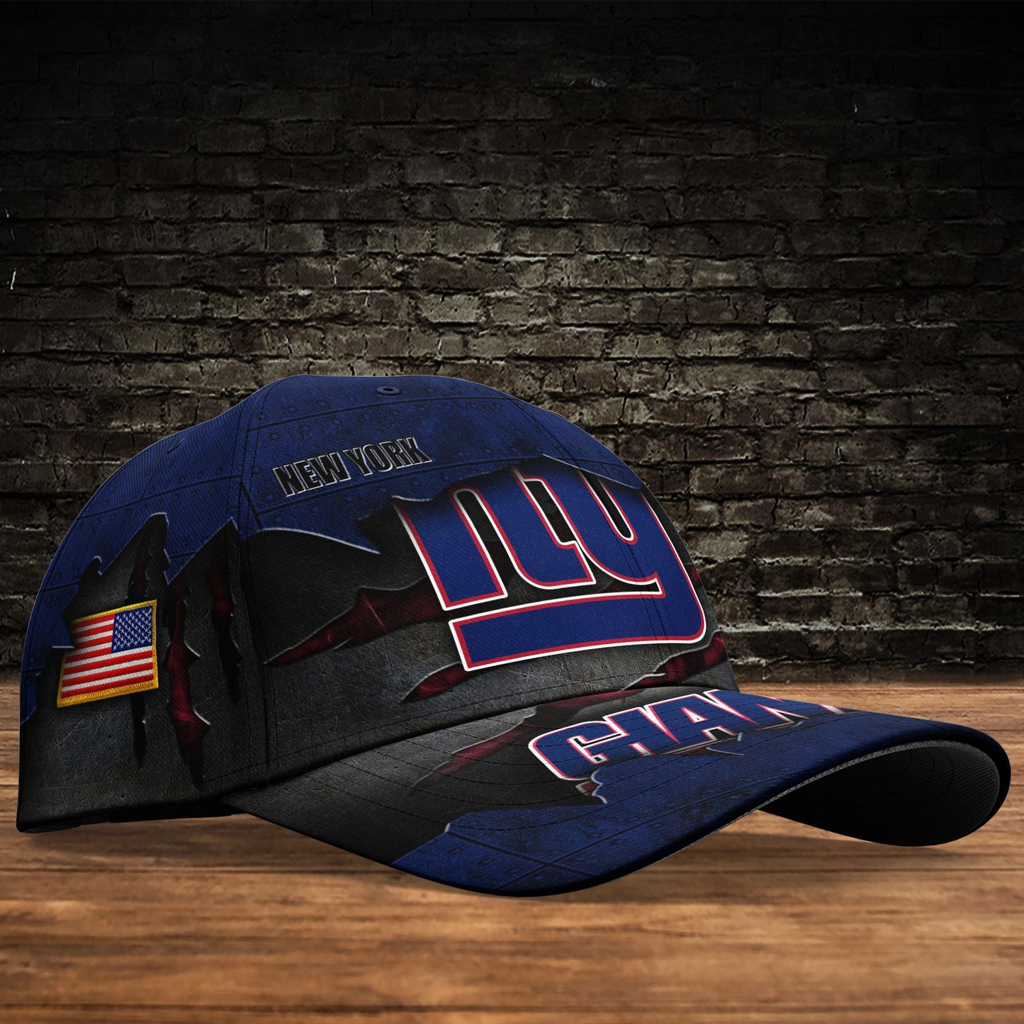 New York Giants Personalized Classic Cap BG312