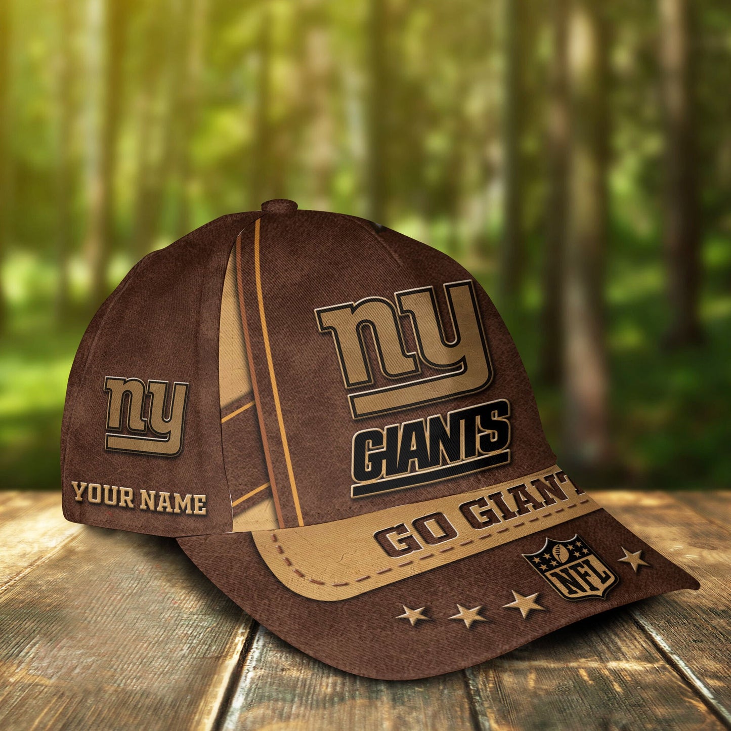 New York Giants Personalized Classic Cap BG885