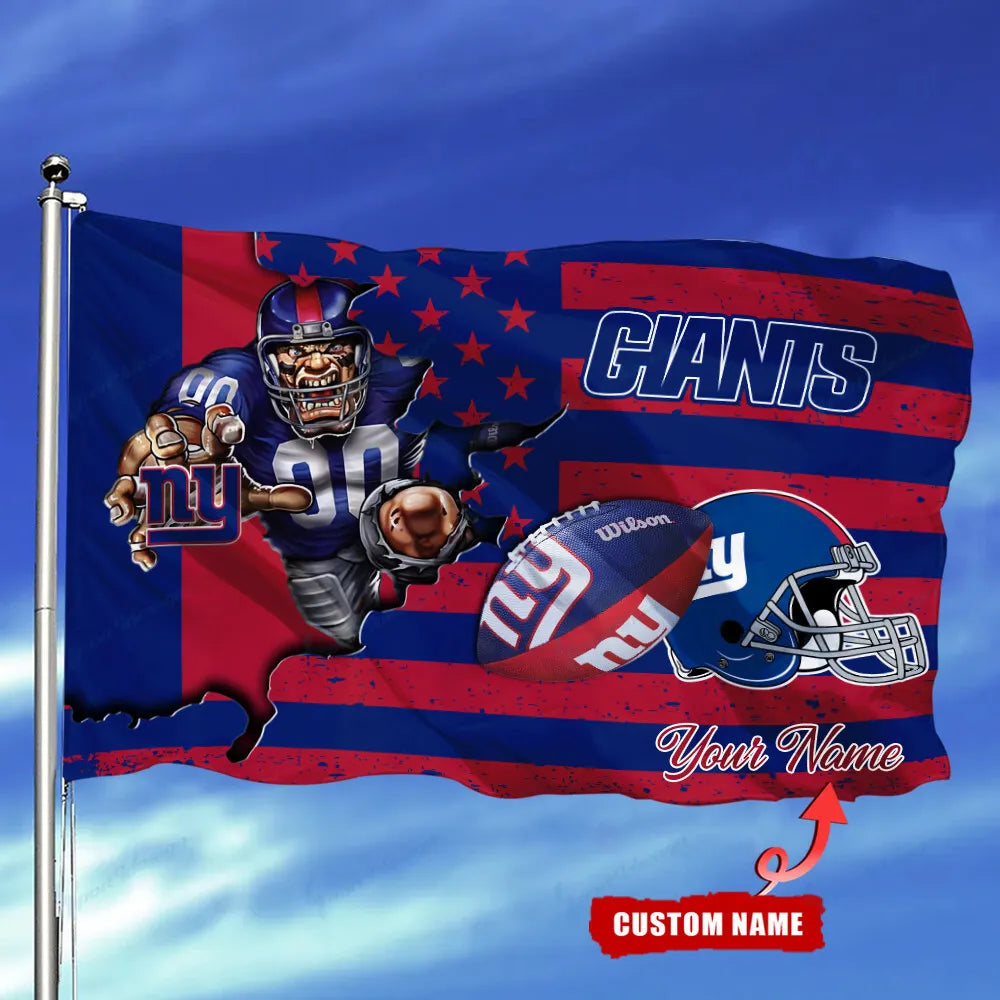 New York Giants Personalized Flag 124