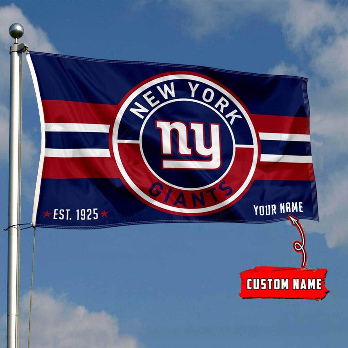 New York Giants Personalized Flag 187