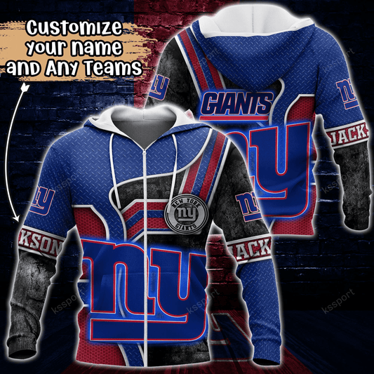 New York Giants Personalized Hoodie BG907