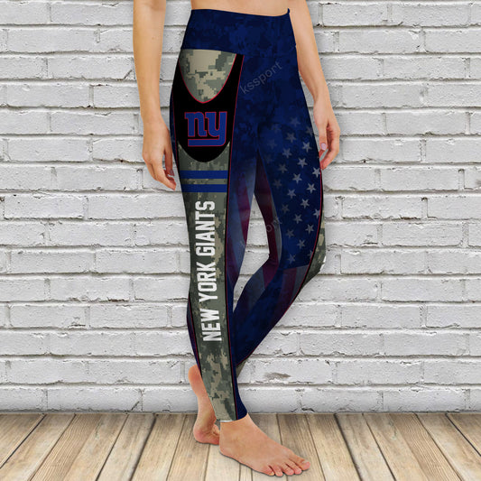 New York Giants Personalized Leggings And Hoodie BG84
