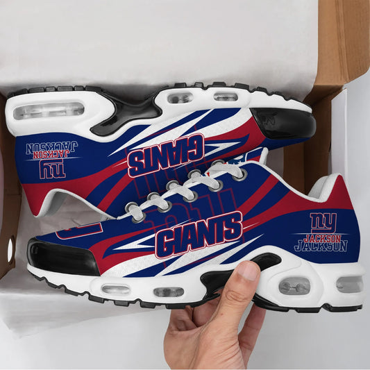 New York Giants Personalized Plus T-N Youth Sneakers BG103