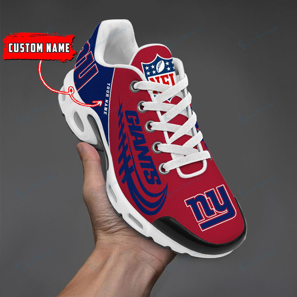 New York Giants Personalized Plus T-N Youth Sneakers BG21