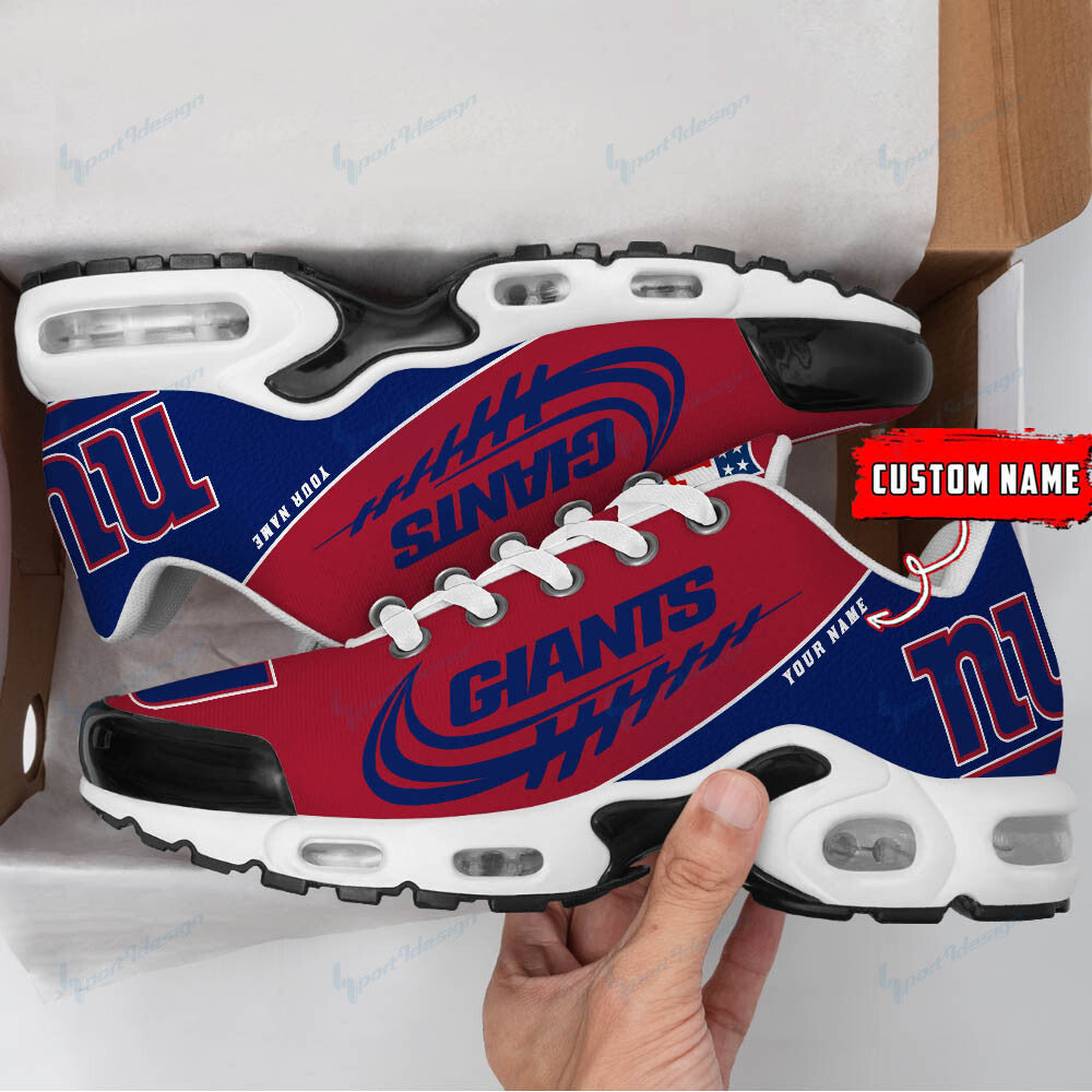 New York Giants Personalized Plus T-N Youth Sneakers BG21