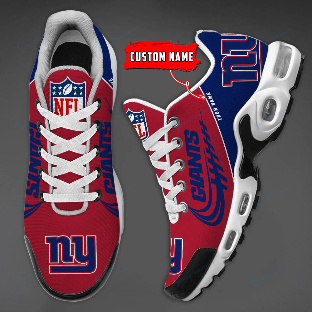 New York Giants Personalized Plus T-N Youth Sneakers BG21