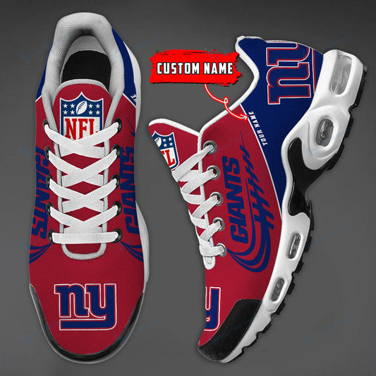 New York Giants Personalized Plus T-N Youth Sneakers BG21