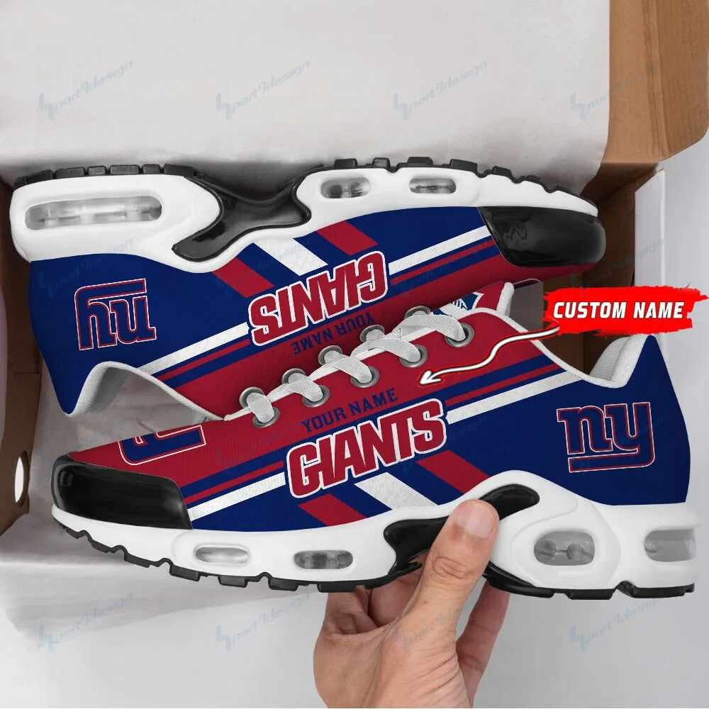 New York Giants Personalized Plus T-N Youth Sneakers BG71