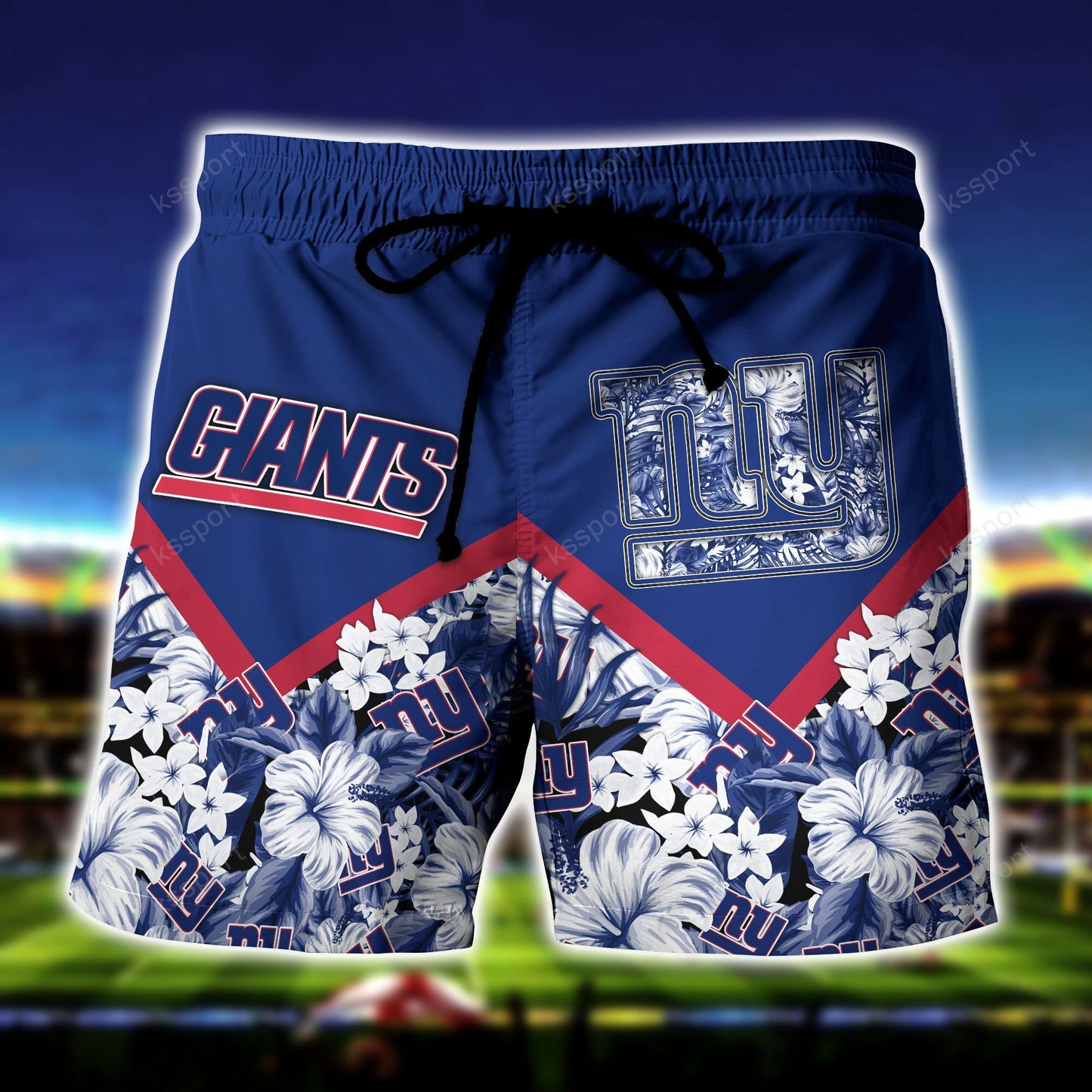 New York Giants Personalized Shirt and Shorts BG291