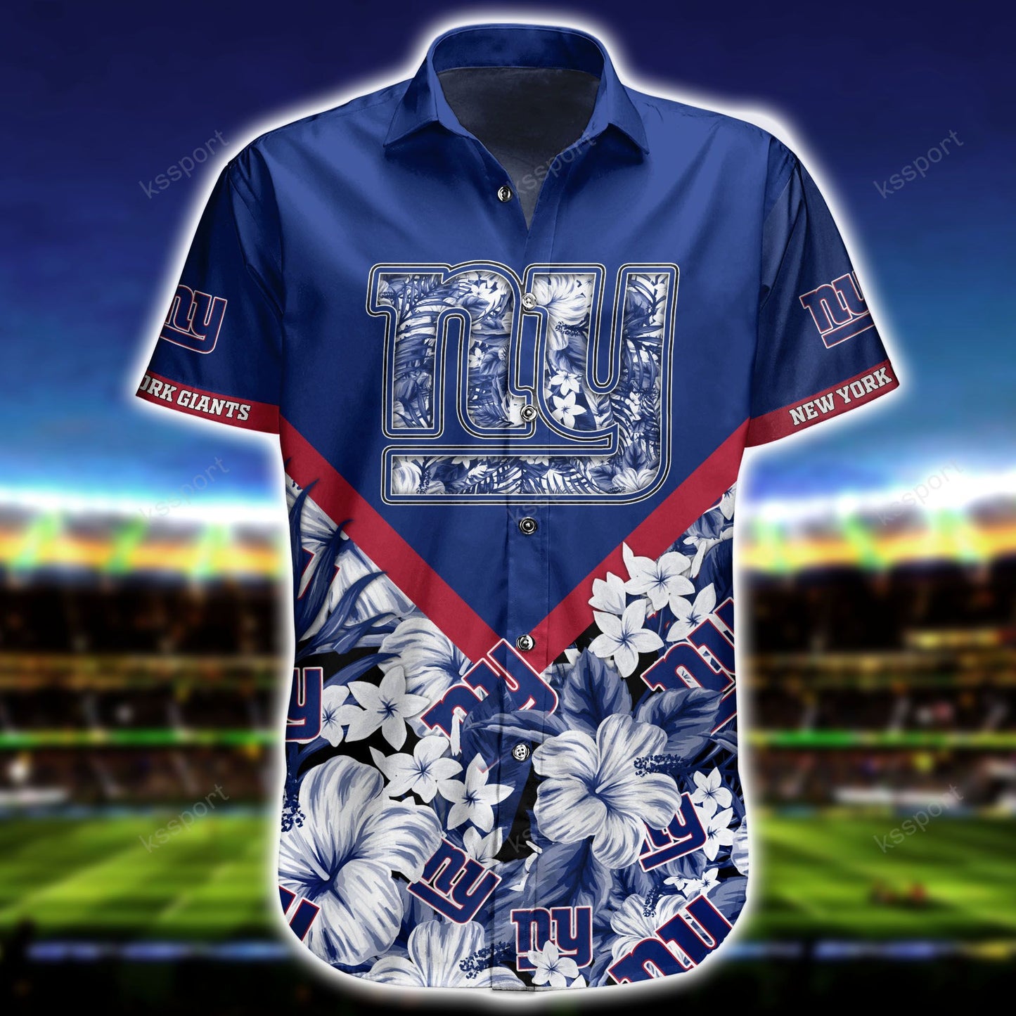 New York Giants Personalized Shirt and Shorts BG291