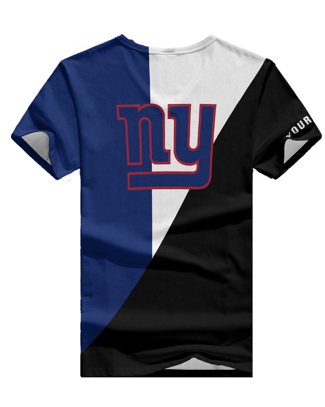 New York Giants Personalized Summer V-neck Women T-shirt BG364