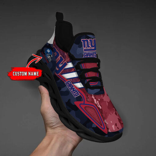New York Giants Personalized Yezy Running Sneakers BB252