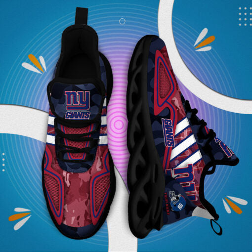 New York Giants Personalized Yezy Running Sneakers BB252