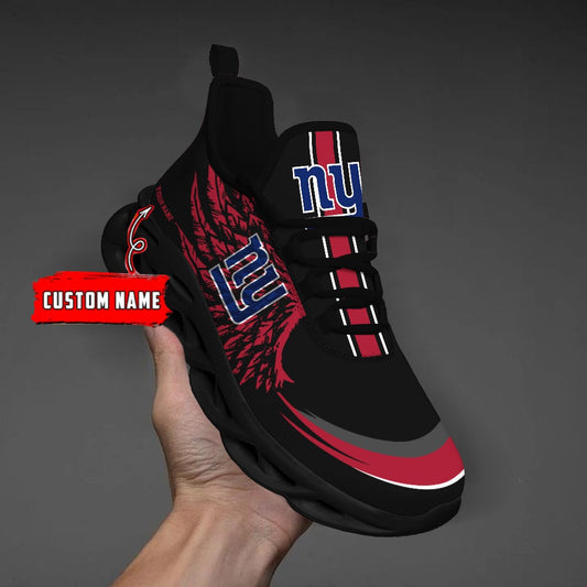 New York Giants Personalized Yezy Running Sneakers BB674
