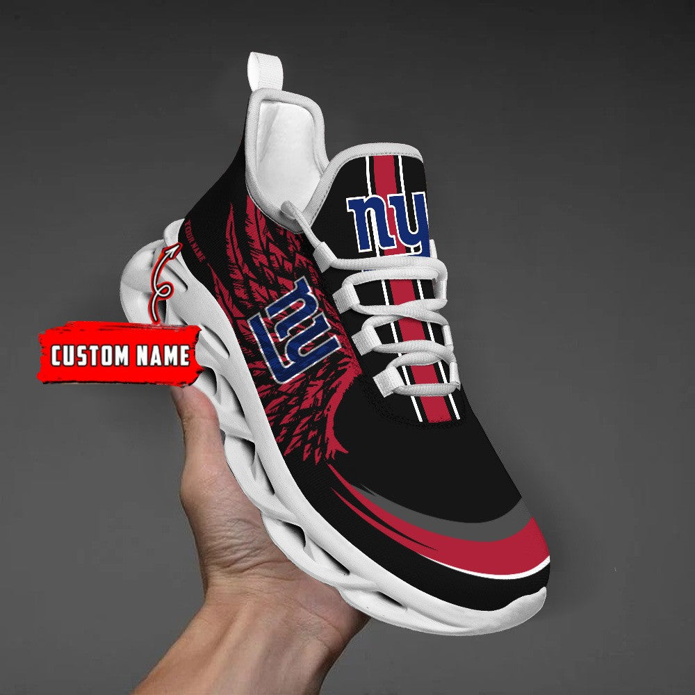 New York Giants Personalized Yezy Running Sneakers BB674