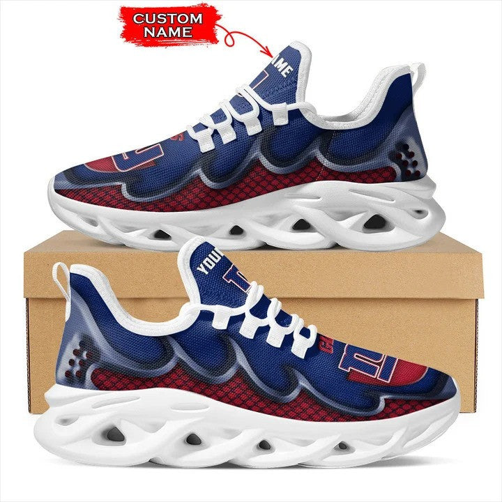 New York Giants Personalized Yezy Running Sneakers BG395