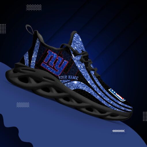 New York Giants Personalized Yezy Running Sneakers BG852