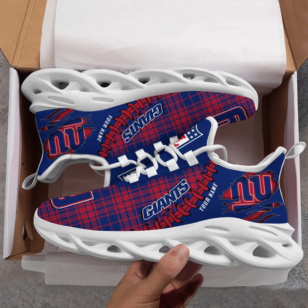 New York Giants Personalized Yezy Running Sneakers SPD298