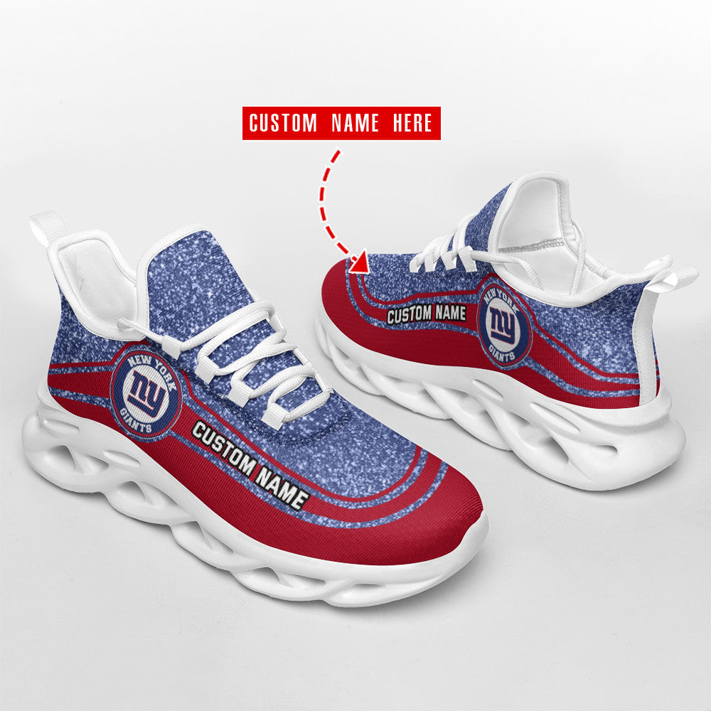 New York Giants Personalized Yezy Running Sneakers SPD362