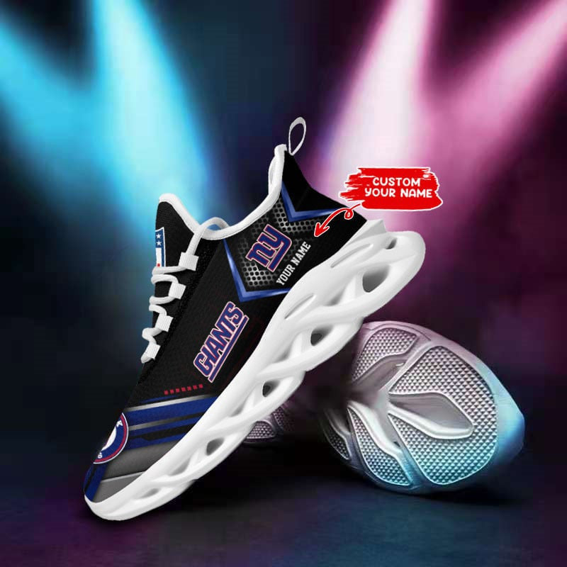 New York Giants Personalized Yezy Running Sneakers SPD408