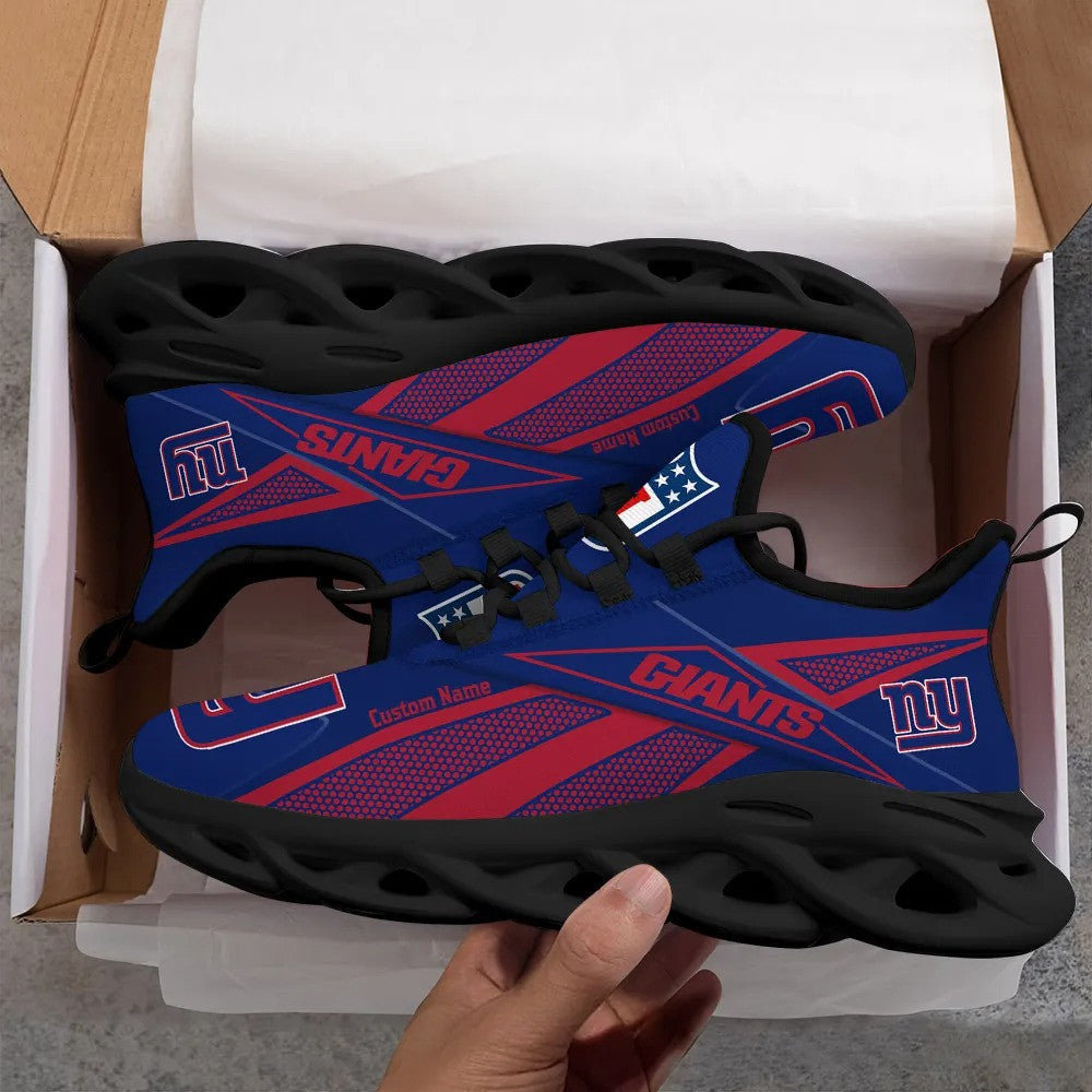New York Giants Personalized Yezy Running Sneakers SPD536