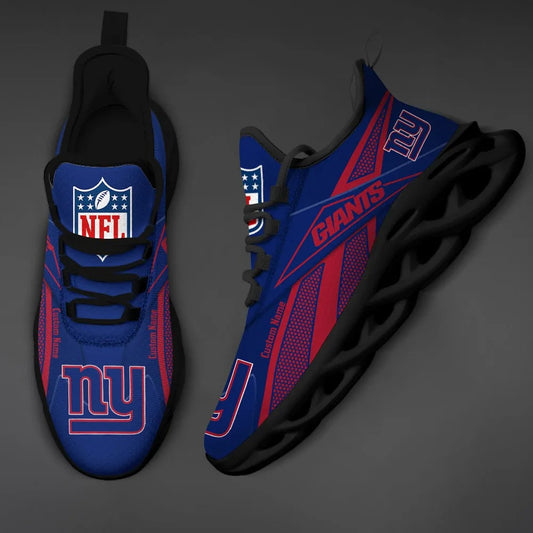 New York Giants Personalized Yezy Running Sneakers SPD536