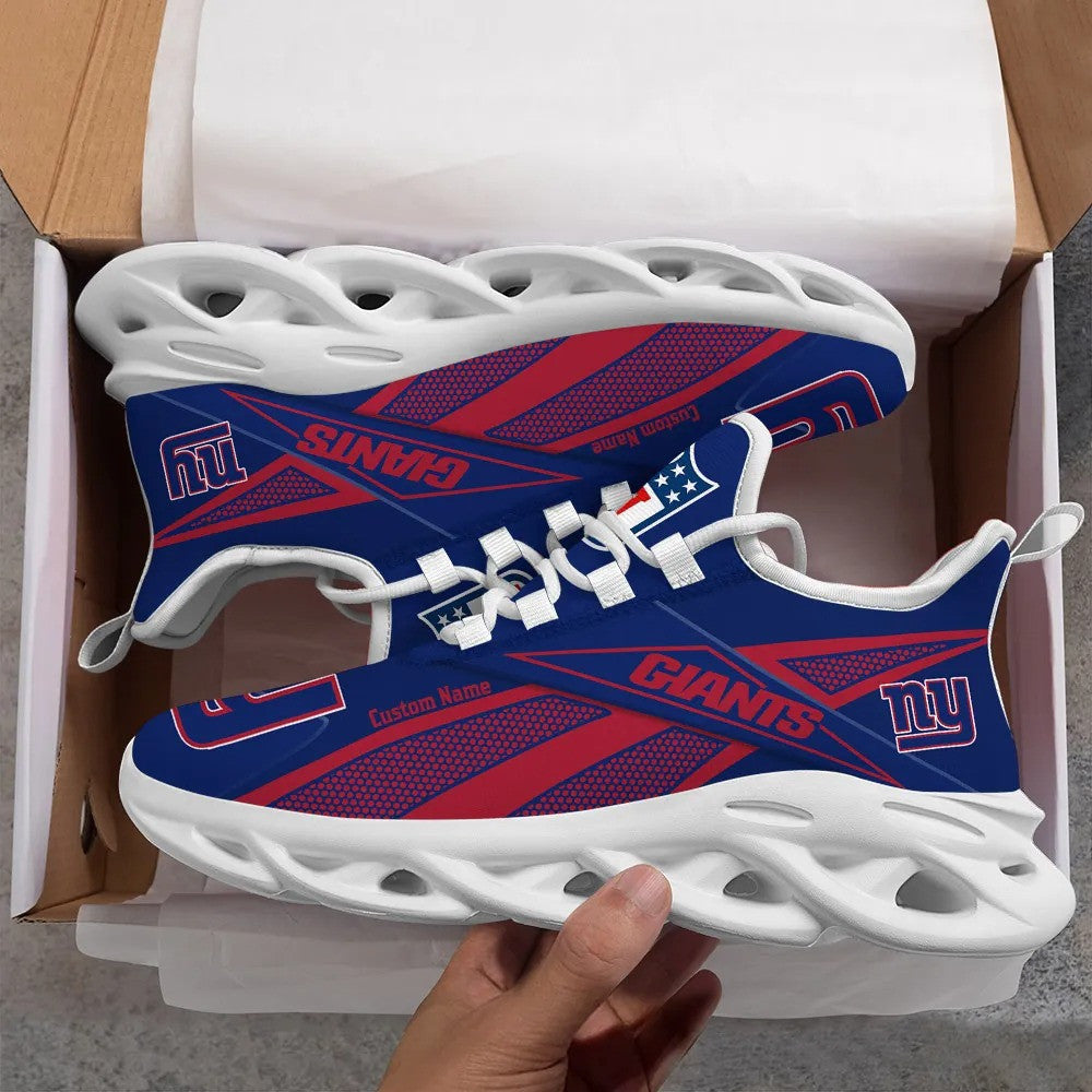 New York Giants Personalized Yezy Running Sneakers SPD536