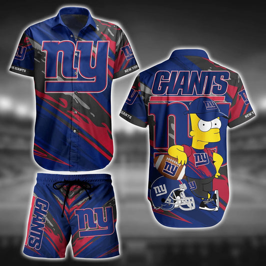 New York Giants Shirt and Shorts BG211